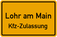 Zulassungstelle Lohr am Main